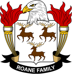 Coat of arms used by the Roane family in the United States of America