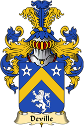French Family Coat of Arms (v.23) for Deville