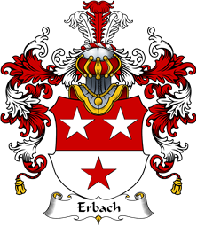 German Wappen Coat of Arms (v.25) Erbach