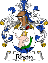 German Wappen Coat of Arms for Rhein