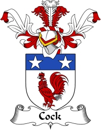 Coat of Arms from Scotland for Cock