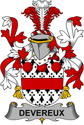 Irish Coat of Arms for Devereux