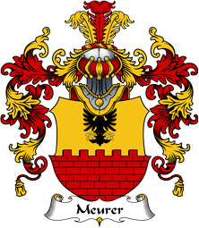 German Wappen Coat of Arms (v.25) Meurer