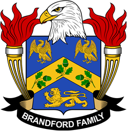Coat of arms used by the Brandford family in the United States of America