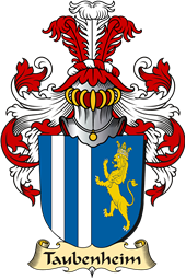 v.23 Coat of Family Arms from Germany for Taubenheim