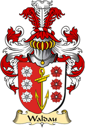 v.23 Coat of Family Arms from Germany for Waldau