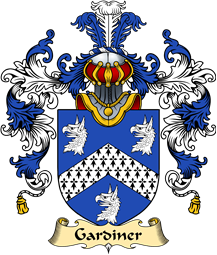 English Family Coat of Arms (v.25) Gardiner