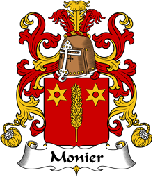 Coat of Arms from France for Monier