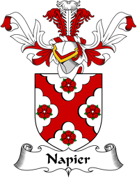 Coat of Arms from Scotland for Napier