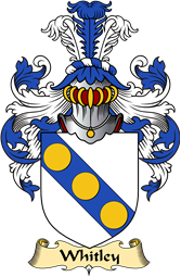 English Coat of Arms (v.23) for the family Whitley