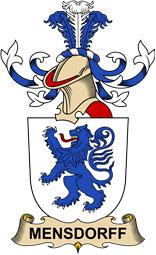 Republic of Austria Coat of Arms for Mensdorff (Pouilly)