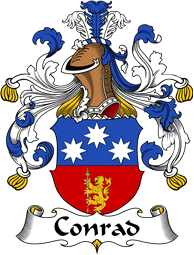 German Wappen Coat of Arms for Conrad