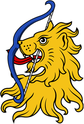 Lion Head IV  Holding Bow