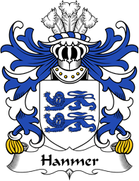 Welsh Coat of Arms for Hanmer (of Hanmer, Flint)