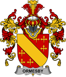 Irish Family Coat of Arms (v.25b) Ormesby