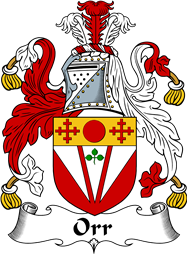 Irish Coat of Arms for Orr