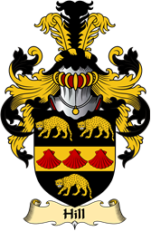 Irish Family Coat of Arms (v.23) for Hill