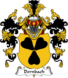 German Wappen Coat of Arms (v.25) Dernbach
