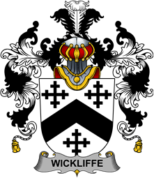 Irish Family Coat of Arms (v.25b) Wickliffe