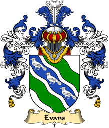 Welsh Family Coat of Arms (v.25) Evans (of Chester)