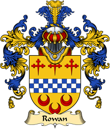 Scottish Family Coat of Arms (v.25) Rowan