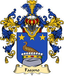 Italian Family Coat of Arms (v.25a) Fasano