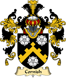 English Family Coat of Arms (v.25) Cornish