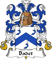 Coat of Arms from France for Badet