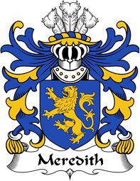 Welsh Coat of Arms for Meredith (of Stansty, Denbighshire)