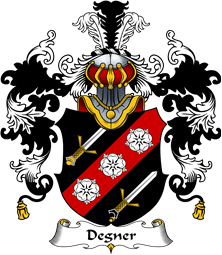 German Wappen Coat of Arms (v.25) Degner
