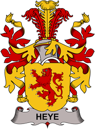Coat of arms used by the Danish family Heye