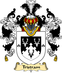 English Family Coat of Arms (v.25) Tristram