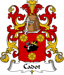 Coat of Arms from France for Cadot