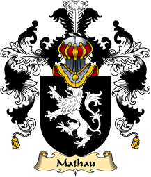 Welsh Family Coat of Arms (v.25) Mathau (AB IEUAN AP GRUFFUDD GETHIN)