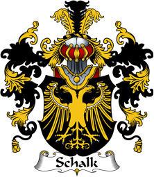 German Wappen Coat of Arms (v.25) Schalk