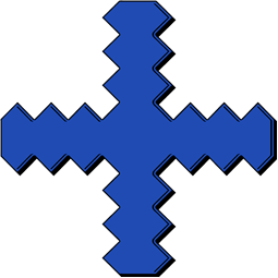 Cross, Indented