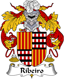 Portuguese Coat of Arms for Ribeiro