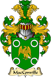 Irish Family Coat of Arms (v.23) for MacConville or Conwell