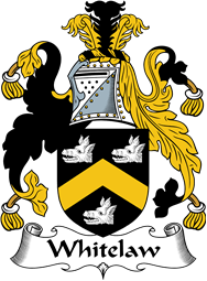 English Coat of Arms for the family Whitelaw
