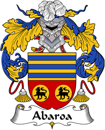 Spanish Coat of Arms for Abaroa