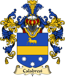 Italian Family Coat of Arms (v.25a) Calabresi (di Viterbo)