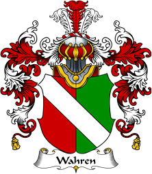 German Wappen Coat of Arms (v.25) Wahren