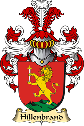 v.23 Coat of Family Arms from Germany for Hillenbrand