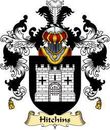 English Family Coat of Arms (v.25) Hitchins