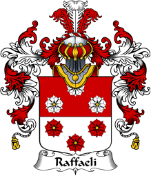 Italian Family Coat of Arms (v.25b) Raffaeli