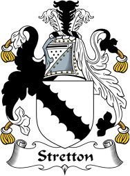 English Coat of Arms for the family Stretton