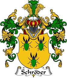 German Wappen Coat of Arms (v.25) Schröder