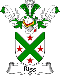 Coat of Arms from Scotland for Rigg