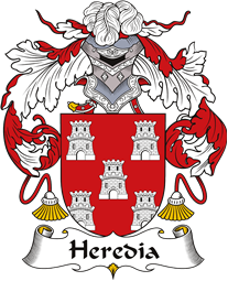 Spanish Coat of Arms for Heredia