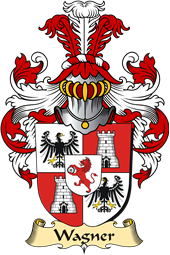 v.23 Coat of Family Arms from Germany for Wagner